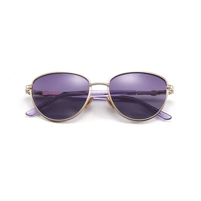 Cat Eye Metal Women Sunglasses
