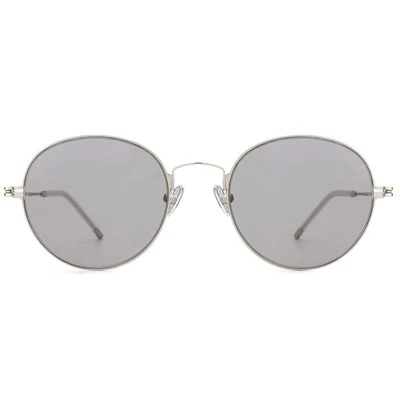 Men Round Classic Metal Sunglasses