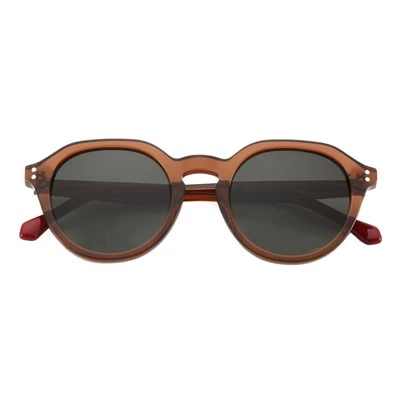 Retro Round Acetate Polarized Women Sunglasses