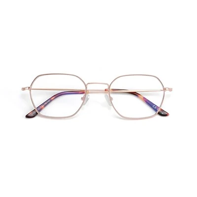 Unisex Metal Blue Light Blocking Glasses