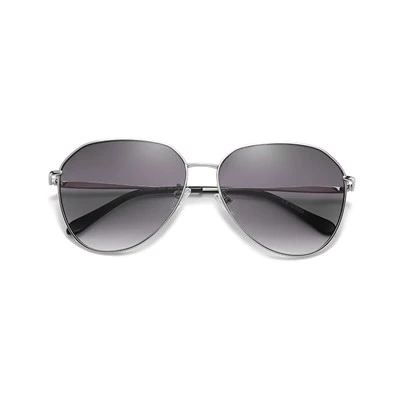 Unisex Trendy Aviator Metal Sunglasses