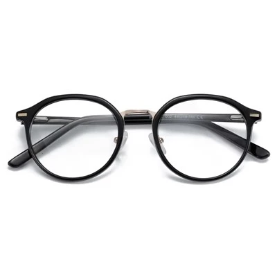 Women Acetate Round Optical Eyeglasses