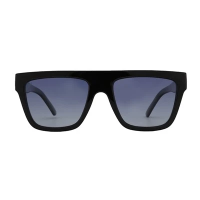 Women Big Frame Square PC Plasitcs Sunglasses