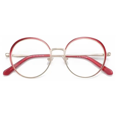 Women Design Round Optical Eyeglasses